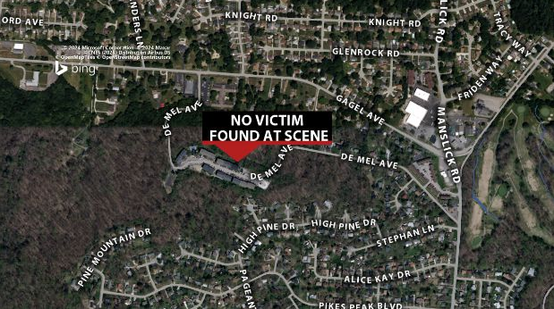 Map on De Mel Avenue homicide