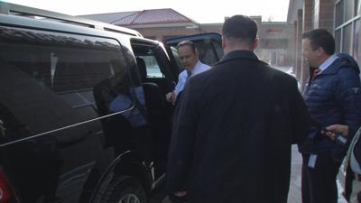 Governor Bevin ducks questions from Lawrence Smith (1-31-19)