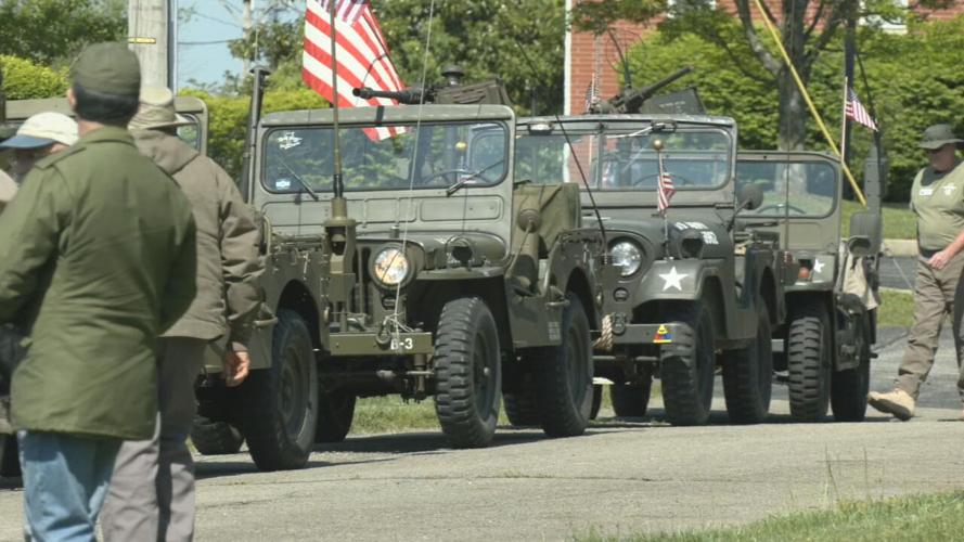 Line of jeeps near Veteran's Memorial in Jeffersontown.jpeg