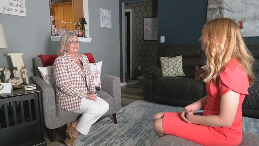 Gena Johnson, parent of cancer survivor who passed CNA exam