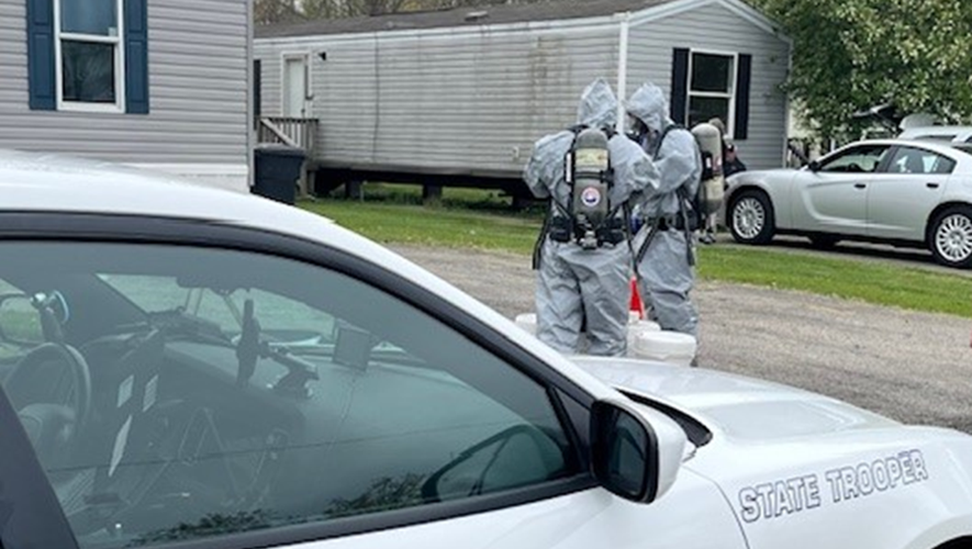 Indiana State Police bust meth lab in Austin