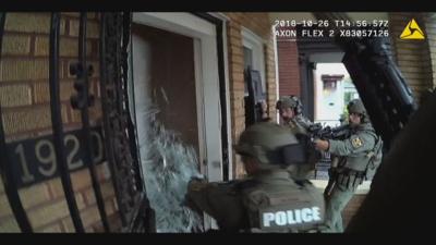 Body cam video of SWAT raiding wrong house in October 2018