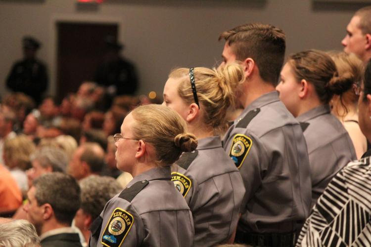 Funeral service and procession for Bardstown Police Ofc. Jason Ellis on May 30, 2013
