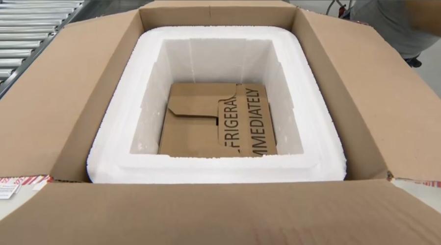 Johnson & Johnson vaccine in package