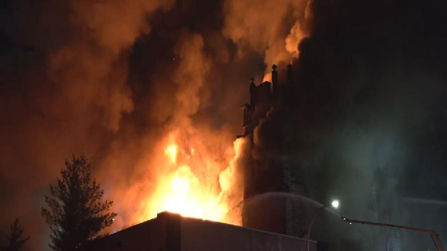 Vacant church fire in downtown Louisville 10-9-24