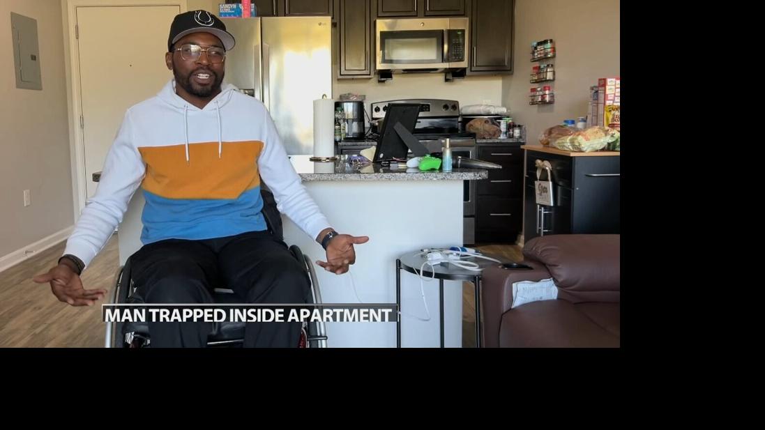Terrell Williams trapped in apartment after elevator broke - 10.8.25