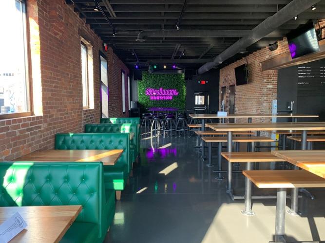 Atrium Brewing indoor area