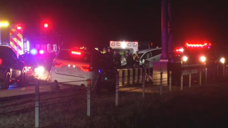 One killed in multiple-vehicle crash on I-265 in southern Indiana
