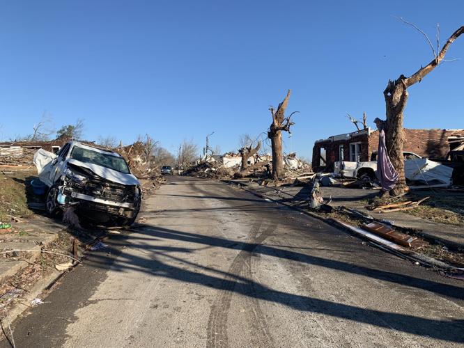Dawson Springs tornado damage