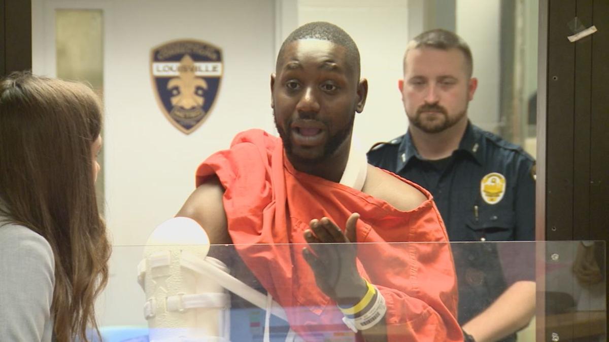 Suspect shot by LMPD officer identified, charged with attempted murder