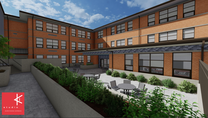 Atherton High School expansion rendering 2-16-24