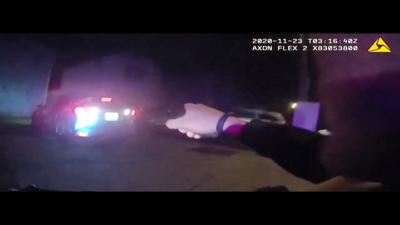 Portland shooting 11-22-20 body cam video frame