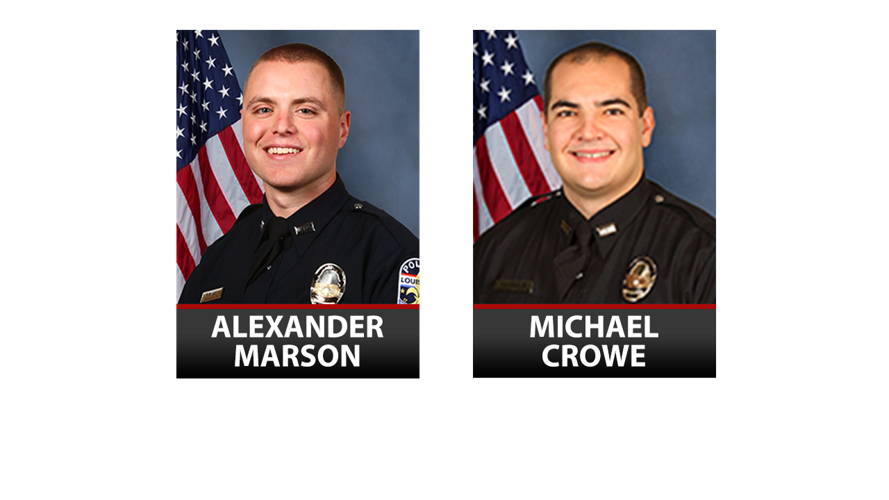 Alexander Marson and Michael Crowe