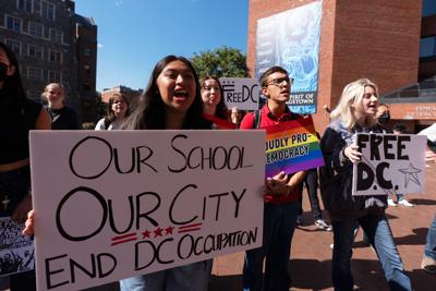 DC Federal Intervention - Protesters