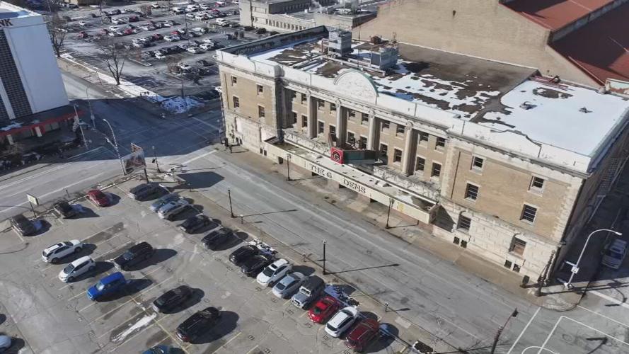 Louisville Gardens aerial