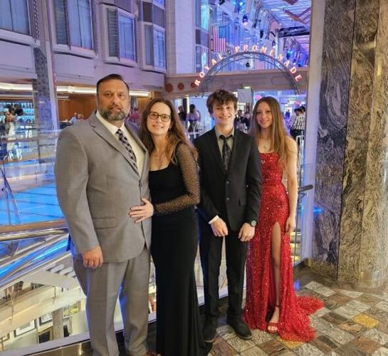 David Frank's family