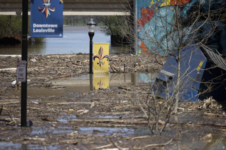 Downtown Louisville Flooding — 4/8/25