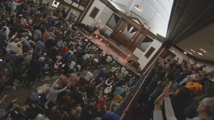 Day 8 of non-stop worship experience at Asbury University that began on Feb. 8, 2023