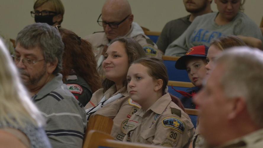 Eagle Scout convocation