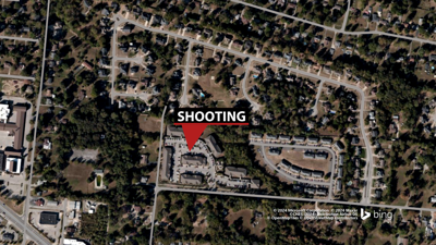 Map of Overbrook Woods Place shooting