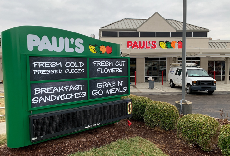 Paul's Fruit Market on U.S. 42