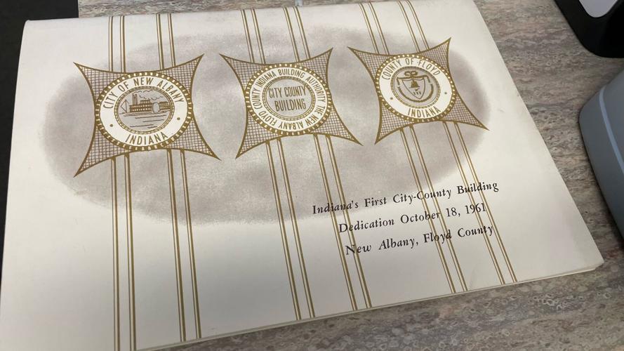 Floyd County city-county government building 1961 opening booklet.jpg