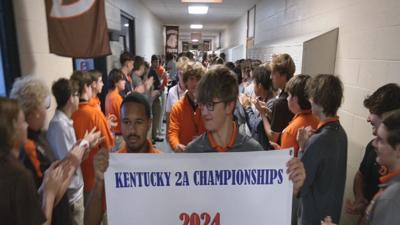 DESALES SOCCER CELEBRATION