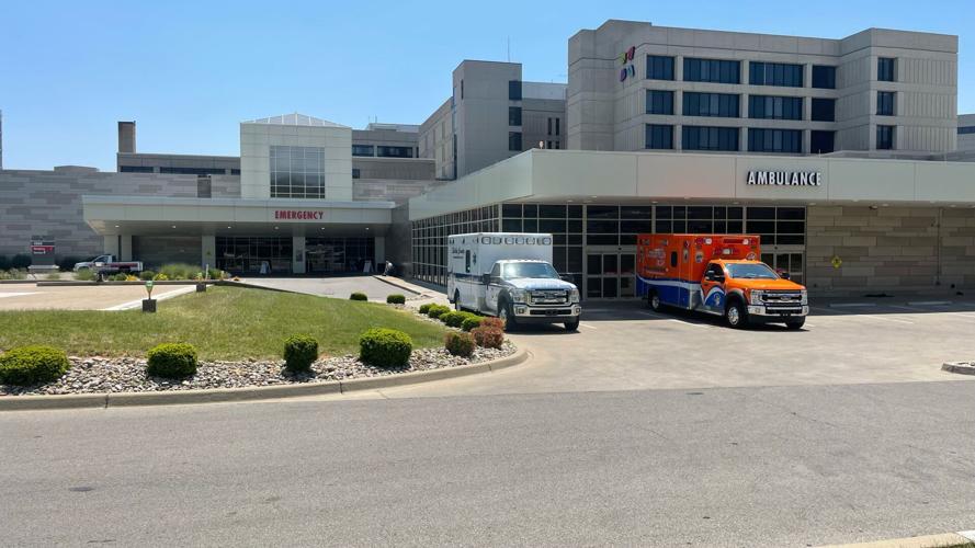 Baptist Health hospital-ambulance bay