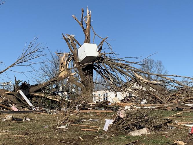 Dawson Springs tornado damage