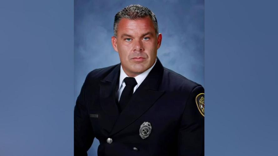 Louisville firefighter Sean McAdam