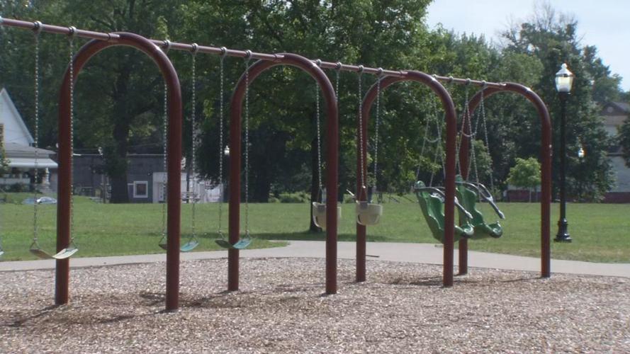 Swings at Victory Park