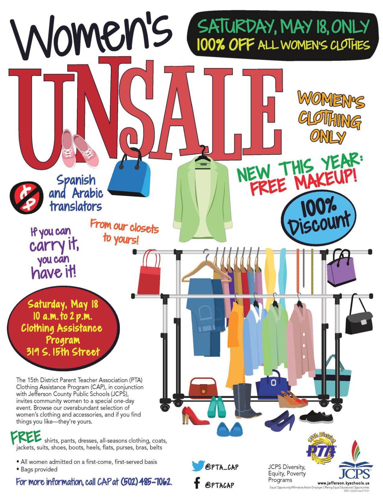 Women's Unsale flyer