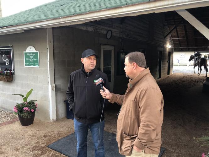 DERBY - BACKSIDE - CHAD BROWN -HIGHLY MOTIVATED TRAINER - 5-1-2021.jfif