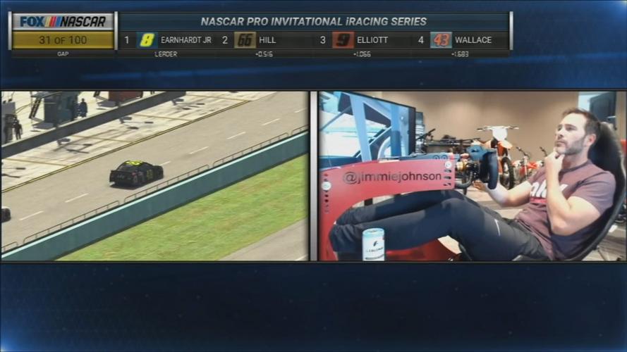 Jimmie Johnson iRacing