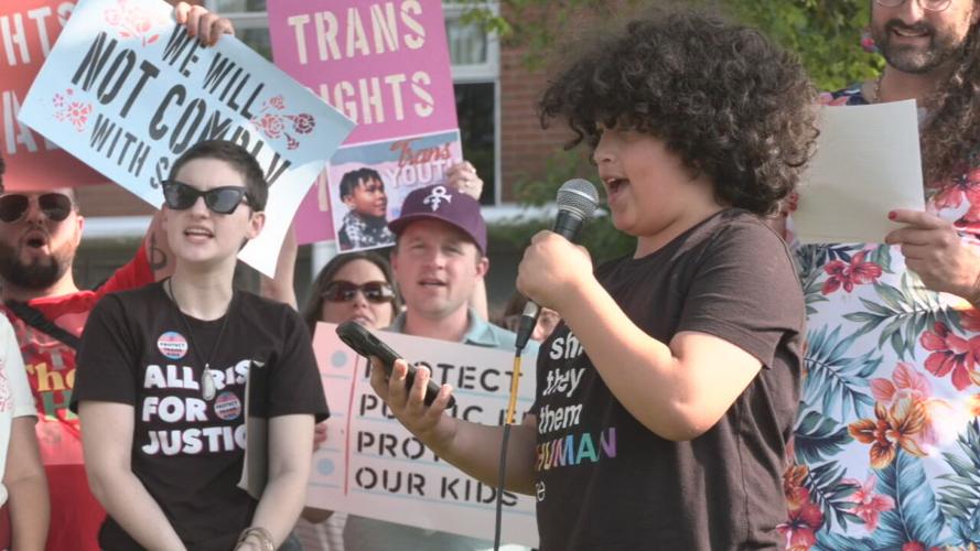 JCPS rally against SB 150 5-23-23