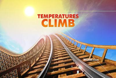 Temperatures Climb This Weekend