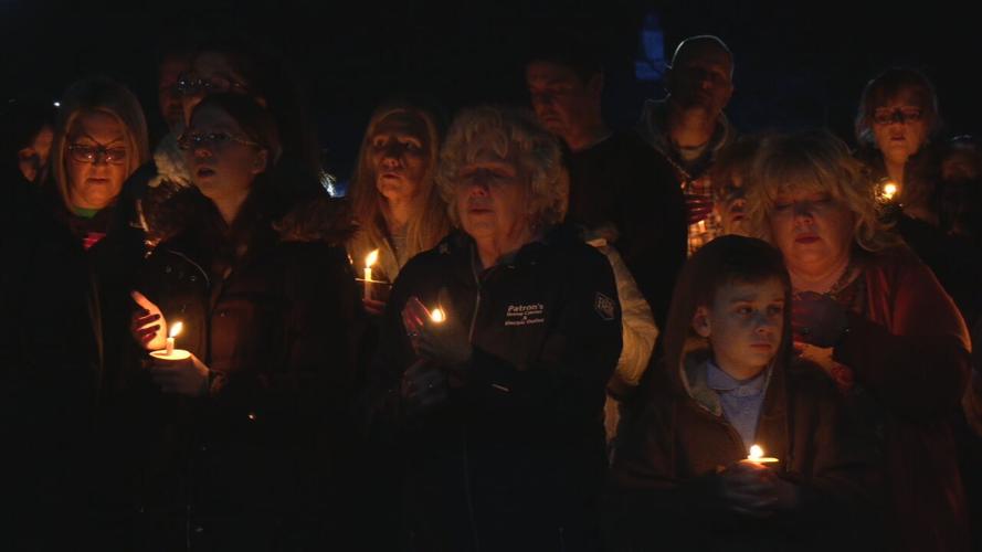 Vigil for Nelson County deaths 2-1-24