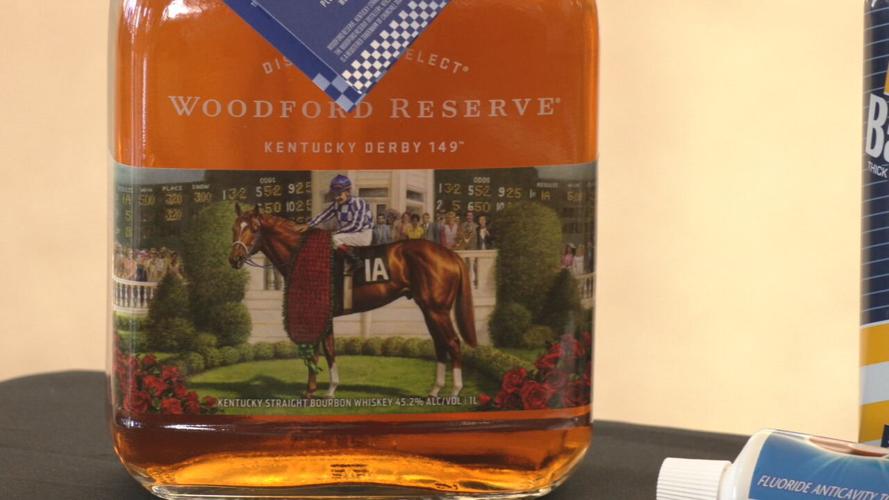 Woodford Reserve Kentucky Derby 149 commemorative bottle