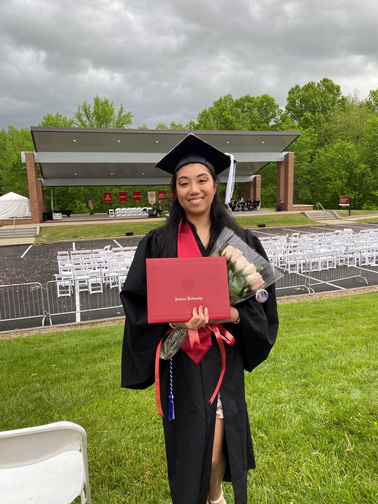 EmmaRose Strybel graduates from IU Southeast