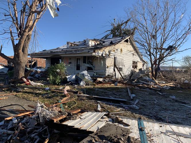 Dawson Springs tornado damage
