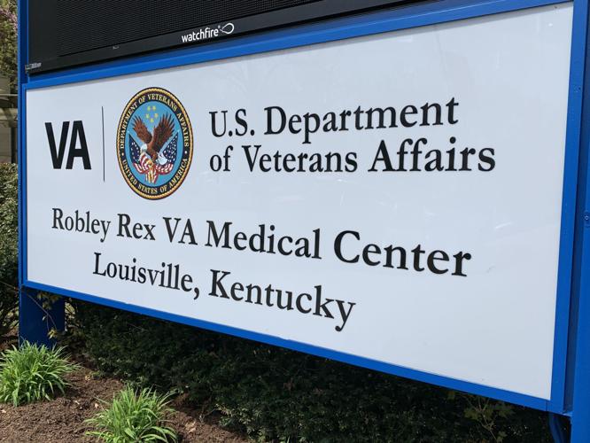 Sign outside Robley Rex VA Medical Center