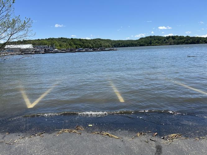 Nolin River Lake high water levels 5-22-25