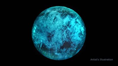 MOON GLOWS IN DARK: Radiation Does a Bright Number on Europa...
