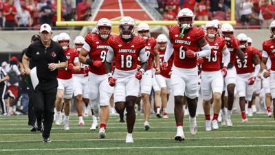 Jeff Brohm Louisville team
