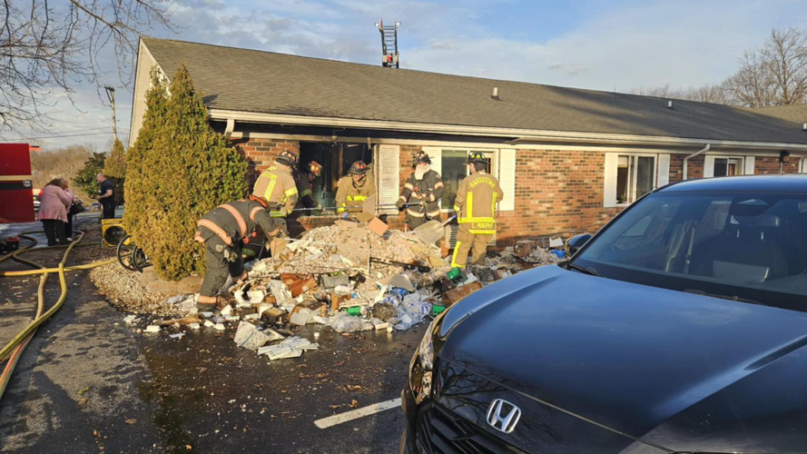 Fire at Landmark of Bardstown