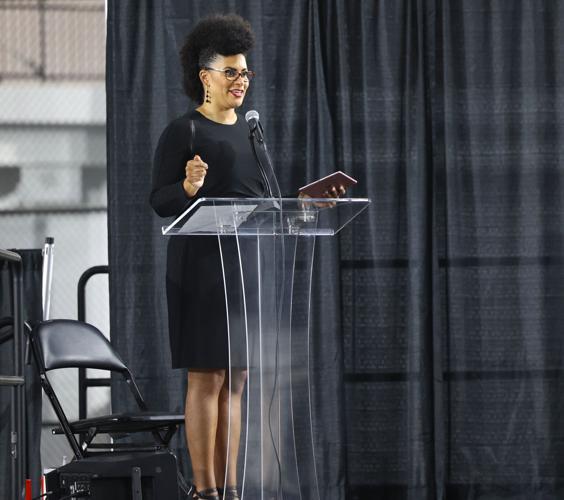Monica Hardin speaks at Black Business Expo.JPG
