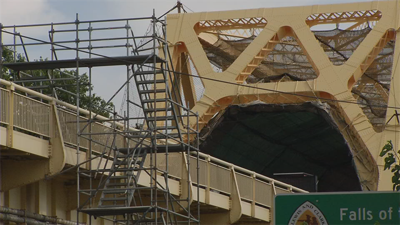 Decision to paint the Clark Memorial Bridge yellow made 8 years ago