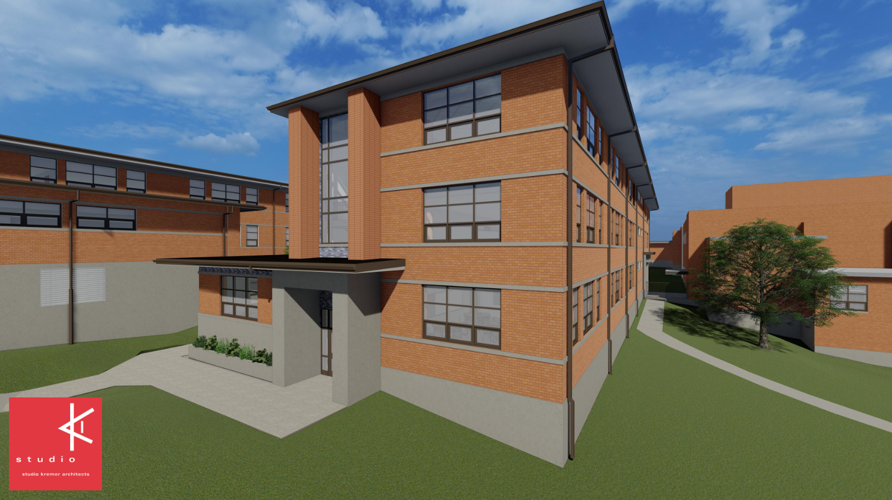 Atherton High School expansion rendering 2-16-24