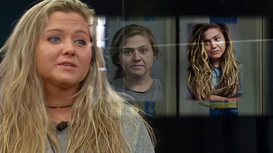 Katelyn Garces (interview shot, along with mugshots)