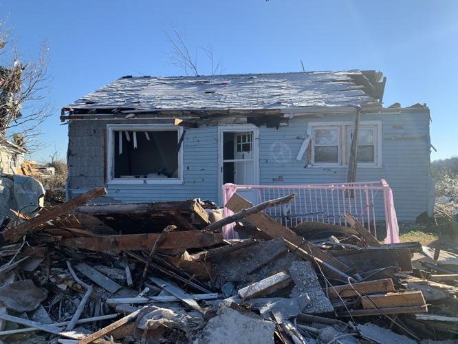 Dawson Springs tornado damage